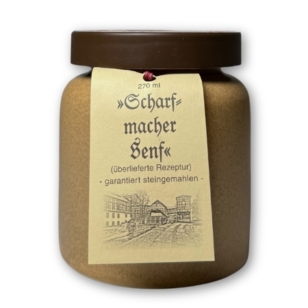 Kleinhettstedt Scharfmacher-Senf 270ml