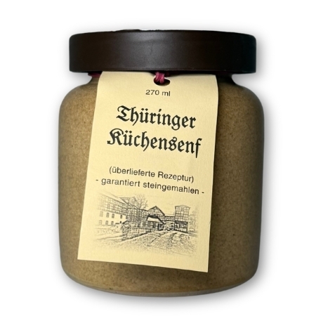 Kleinhettstedt Thür. Küchen-Senf 270ml
