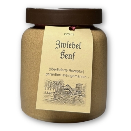 Kleinhettstedt Zwiebel-Senf 270ml