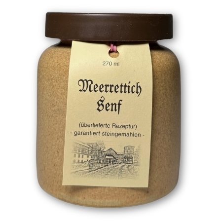 Kleinhettstedt Meerrettich-Senf 270ml