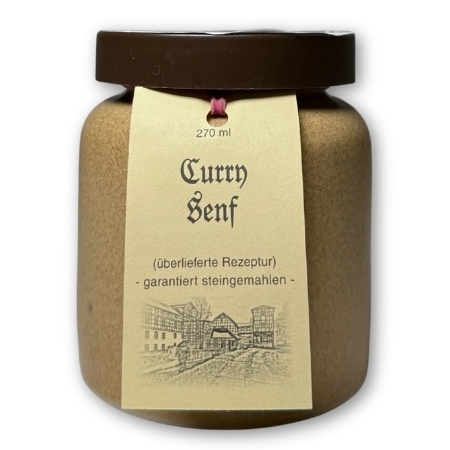 Kleinhettstedt Curry-Senf 270ml